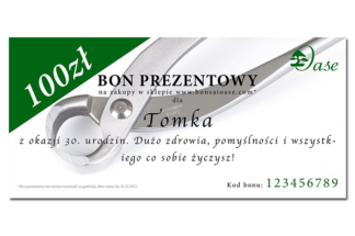 Bon prezentowy 100zł